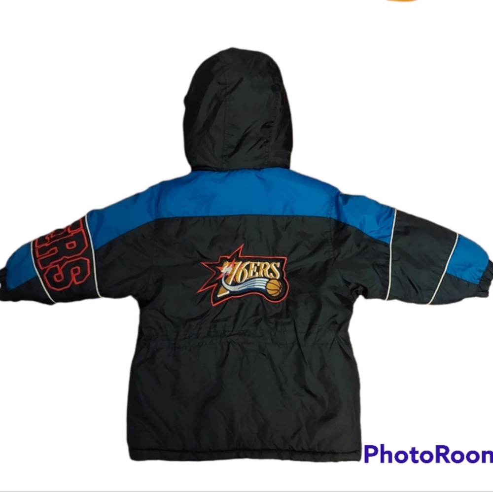 Vintage Philadelphia 76ers NBA jacket kids